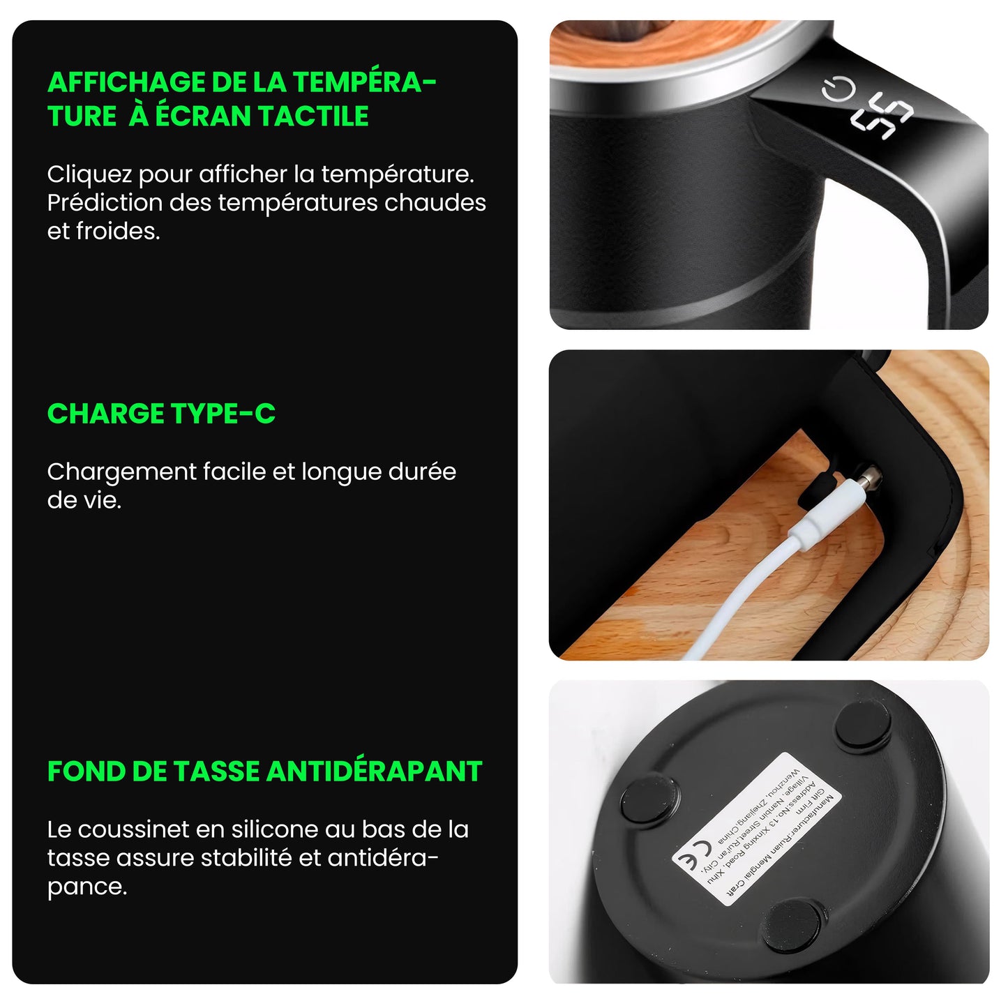 Tasse mélangeuse automatique